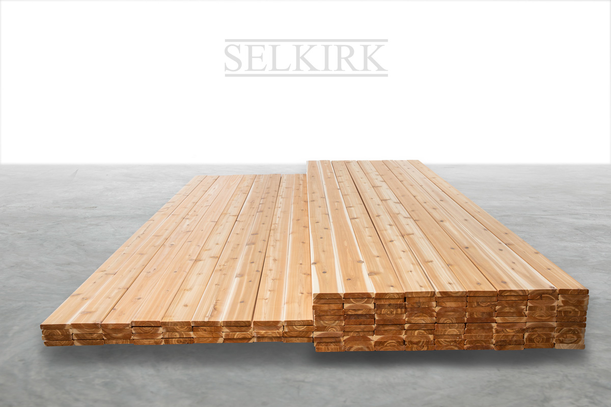 Selkirk Select X S S Eased Edge Kiln Dried Selkirk Cedar And